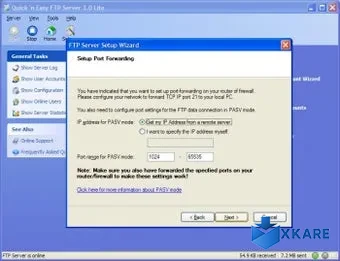 Quick and Easy FTP Server