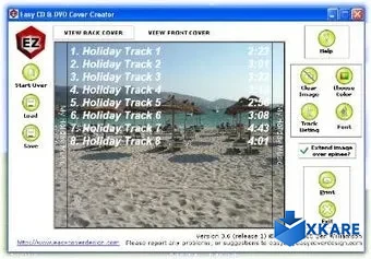 Easy CD & DVD Cover Creator