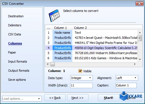 Total CSV Converter