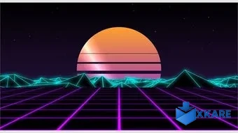 Synthwave Vaporwave 4k live wallpaper