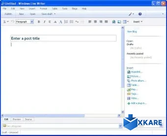 Windows Live Writer