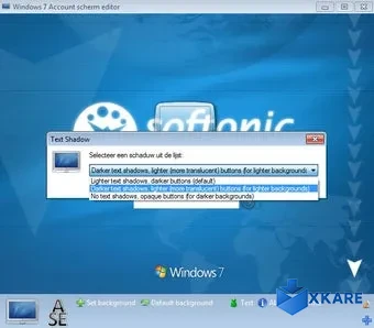 Windows 7 Logon Screen Editor