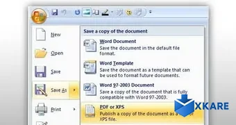 2007 Microsoft Office Add-in: Microsoft Save as PDF or XPS