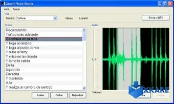 Garmin Voice Studio