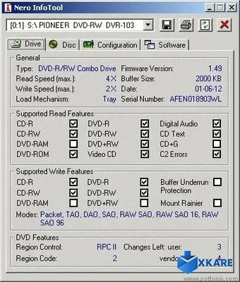 Nero InfoTool