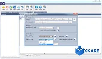 OST to PST Converter