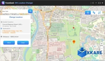 FoneGeek iOS Location Changer