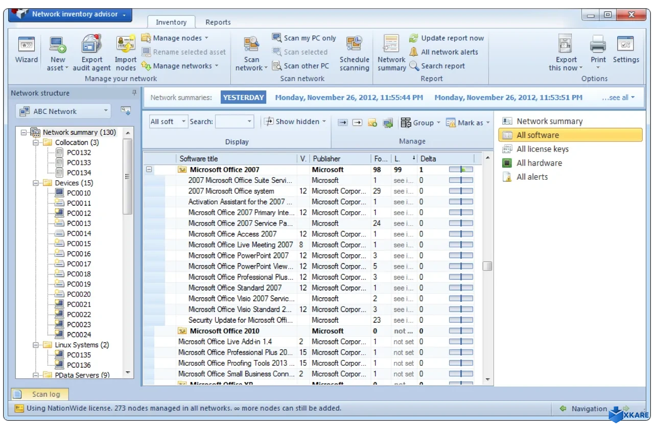 Network Inventory Advisor