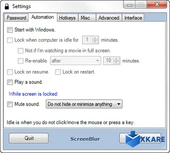 ScreenBlur