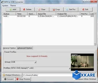 MP4 to VOB Converter