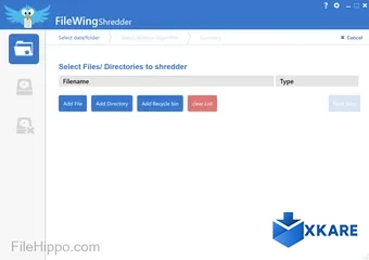 FileWing Shredder