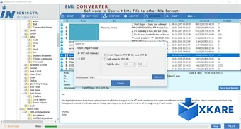 convert eml to pdf file