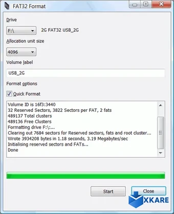 2Tware Fat32Format