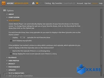 Adobe Media Player
