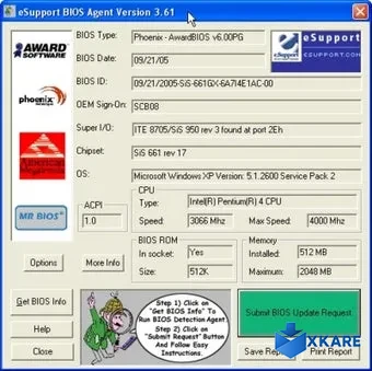 eSupport BIOS Agent