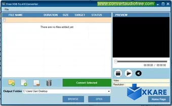 Free VOB to AVI Converter