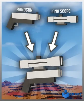 MrCrayfishs Gun Mod for Minecraft