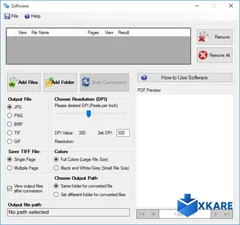 PDF to JPG Converter