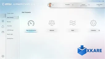 MSI Creator Center