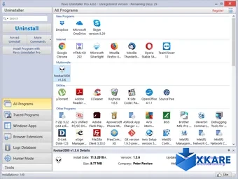 Revo Uninstaller Pro