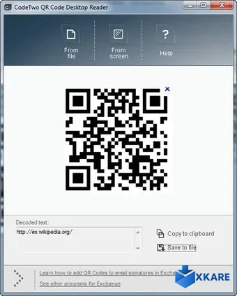 Code Two QR Code Desktop Reader