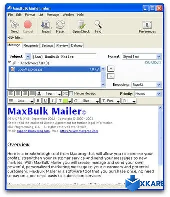 MaxBulk Mailer