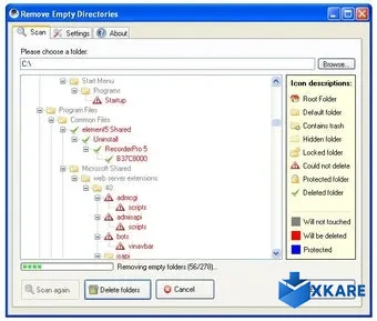Remove Empty Directories