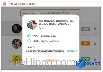 Free MP3 Recorder for YouTube