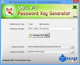 Wi-Fi Password Key Generator