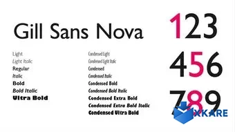 Gill Sans Nova