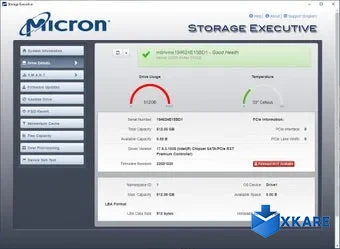 Crucial Storage Executive