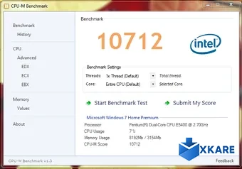 CPU-M Benchmark