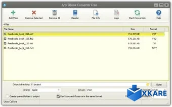 Any EBook Converter Free