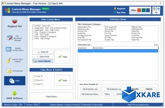 FCorp - Context Menu Manager