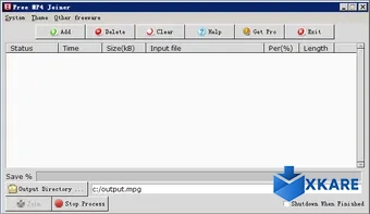 Free MP4 joiner