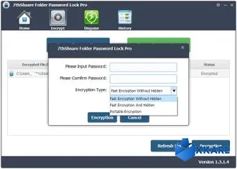 7thShare Folder Password Lock Pro