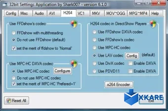 Vista Codec Package
