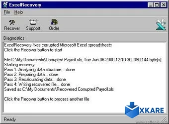 Recovery for Excel
