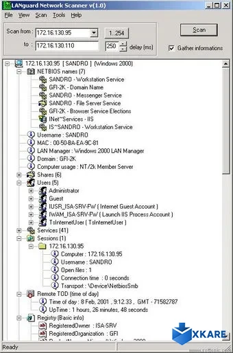 GFI LanGuard Network Security Scanner