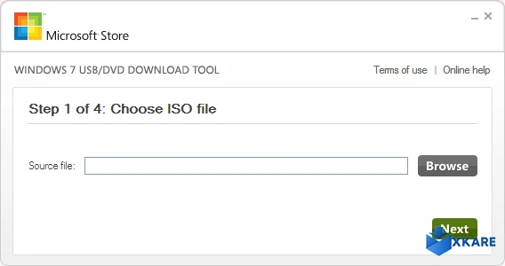 Windows USB/DVD Download Tool