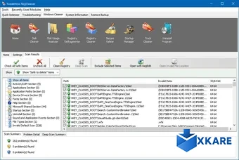 TweakNow RegCleaner
