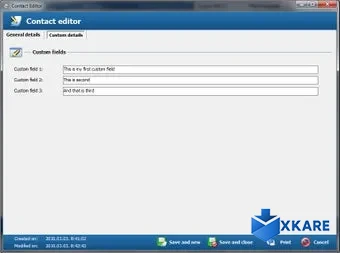 Free Address Book - Contact management software