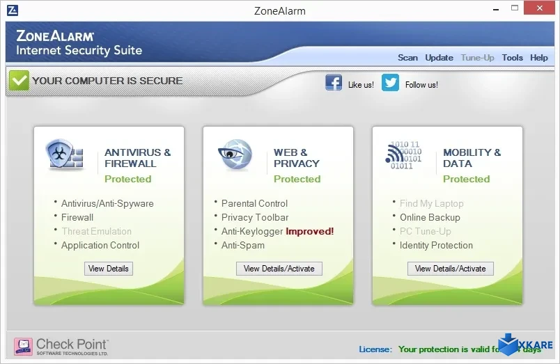 ZoneAlarm Internet Security