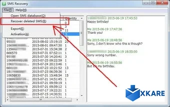 SMS Recovery