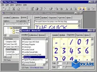 The Font Thing