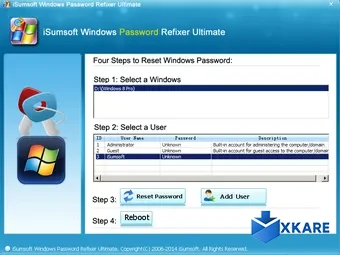 iSumsoft Windows Password Refixer
