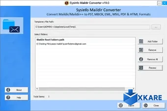 SysInfoTools Maildir Converter