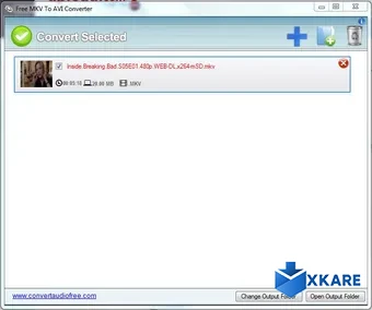 Free MKV to AVI Converter