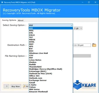 MBOX Migrator