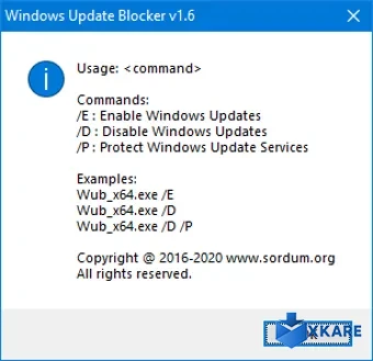 Windows Update Blocker